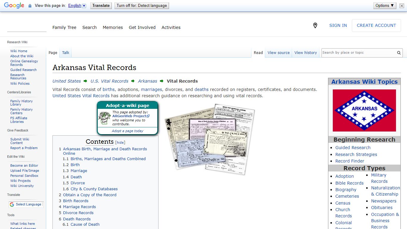 Arkansas Vital Records • FamilySearch